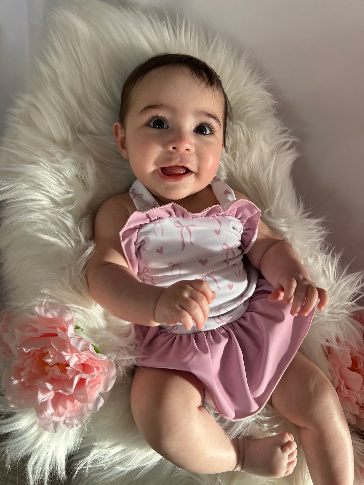 Bow and Hearts Swimsuit