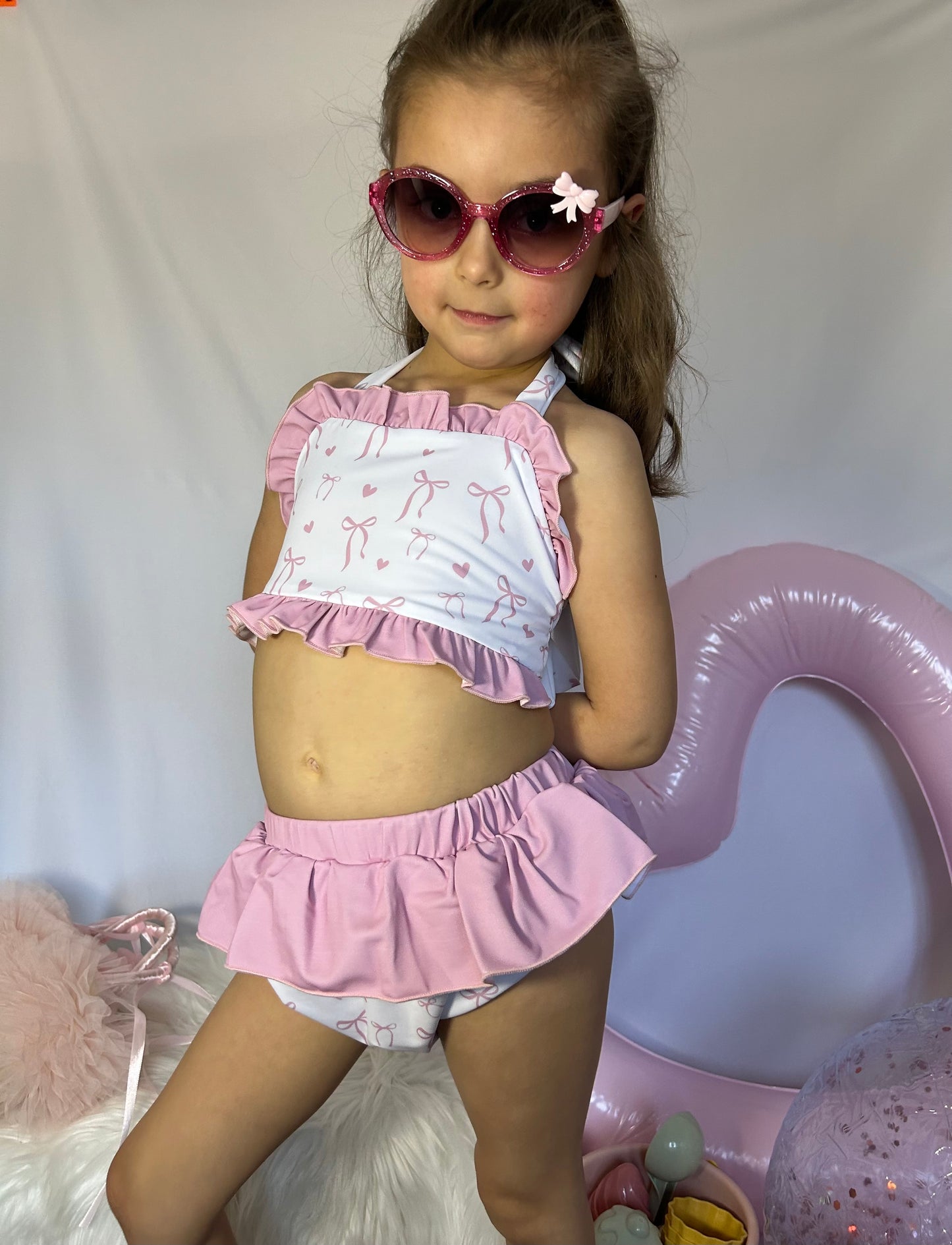 Bow and Hearts Bikini
