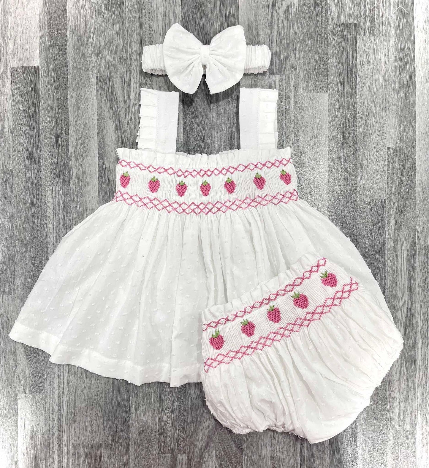 PREORDER Girls Strawberry Jam Set