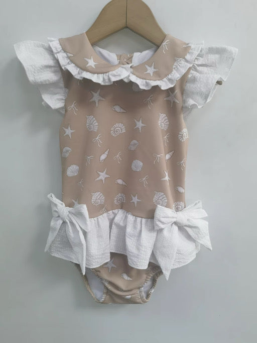PREORDER Girls Seashell Swimsuit
