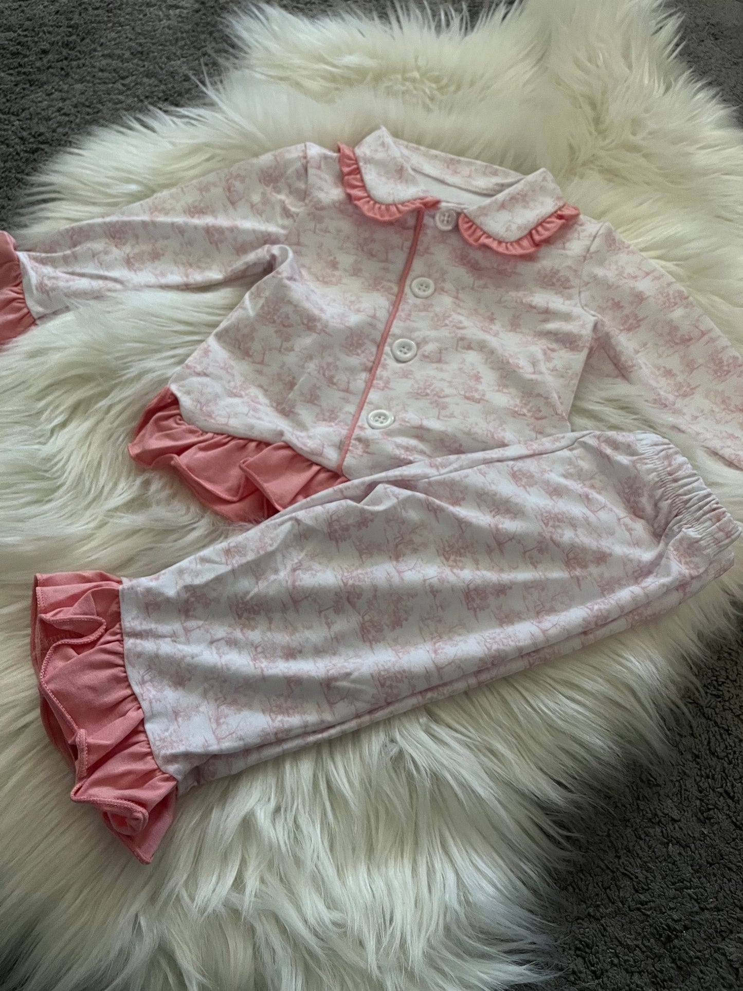 Pink Toile PJs