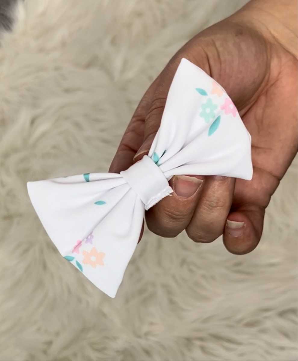 Floral Hair Bow