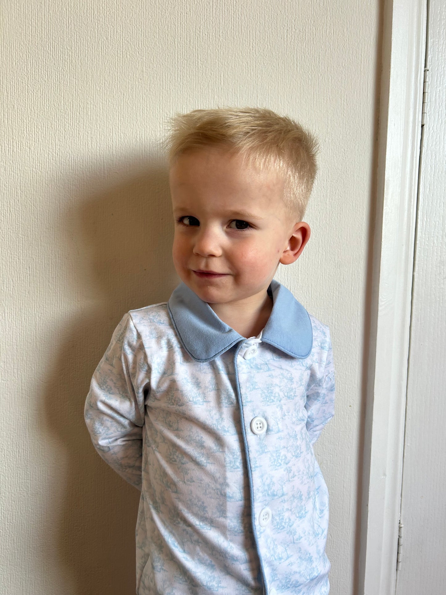 Blue Toile PJs