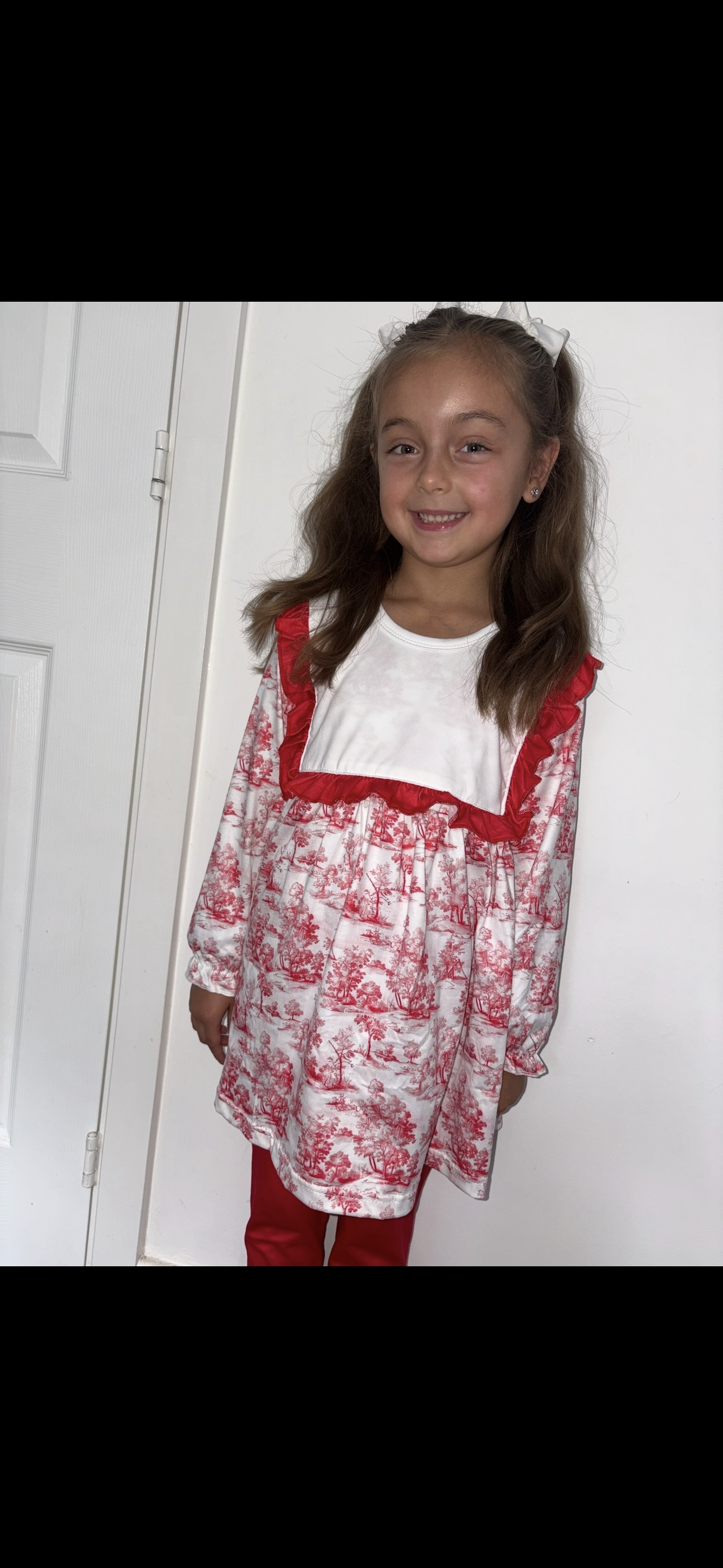 PREORDER Red Toile Christmas Loungewear