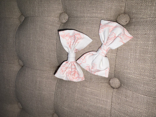 PREORDER Pink Floral Hairbow