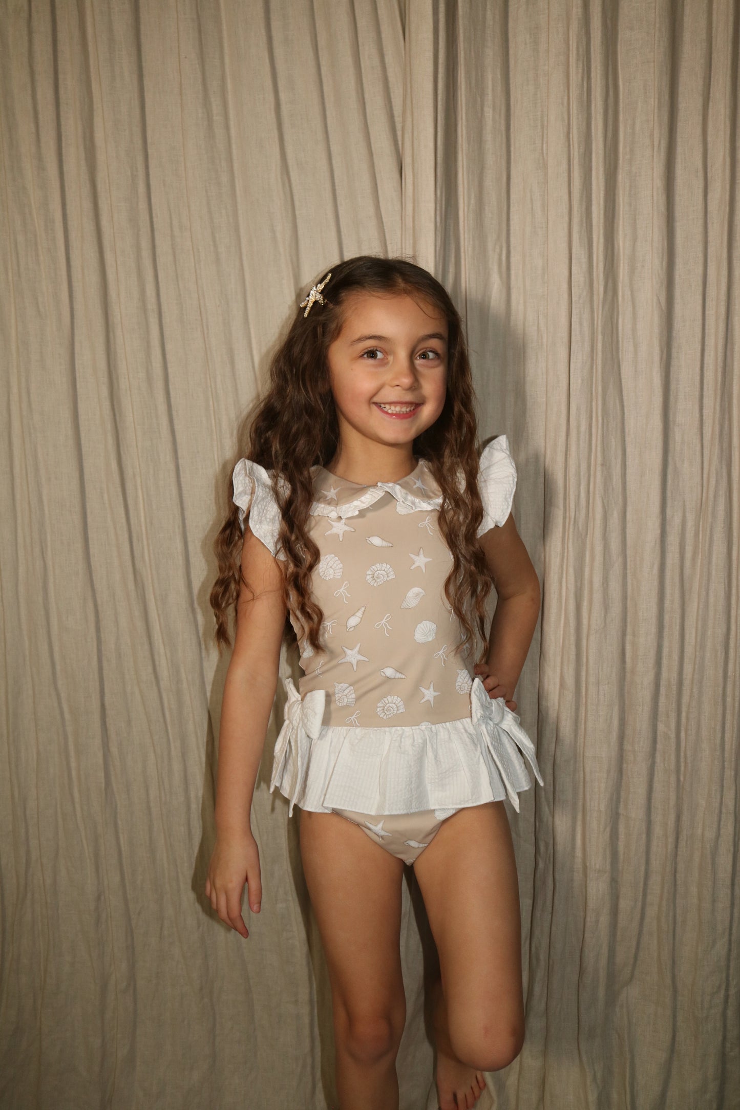 Girls Seashell Swimsuit