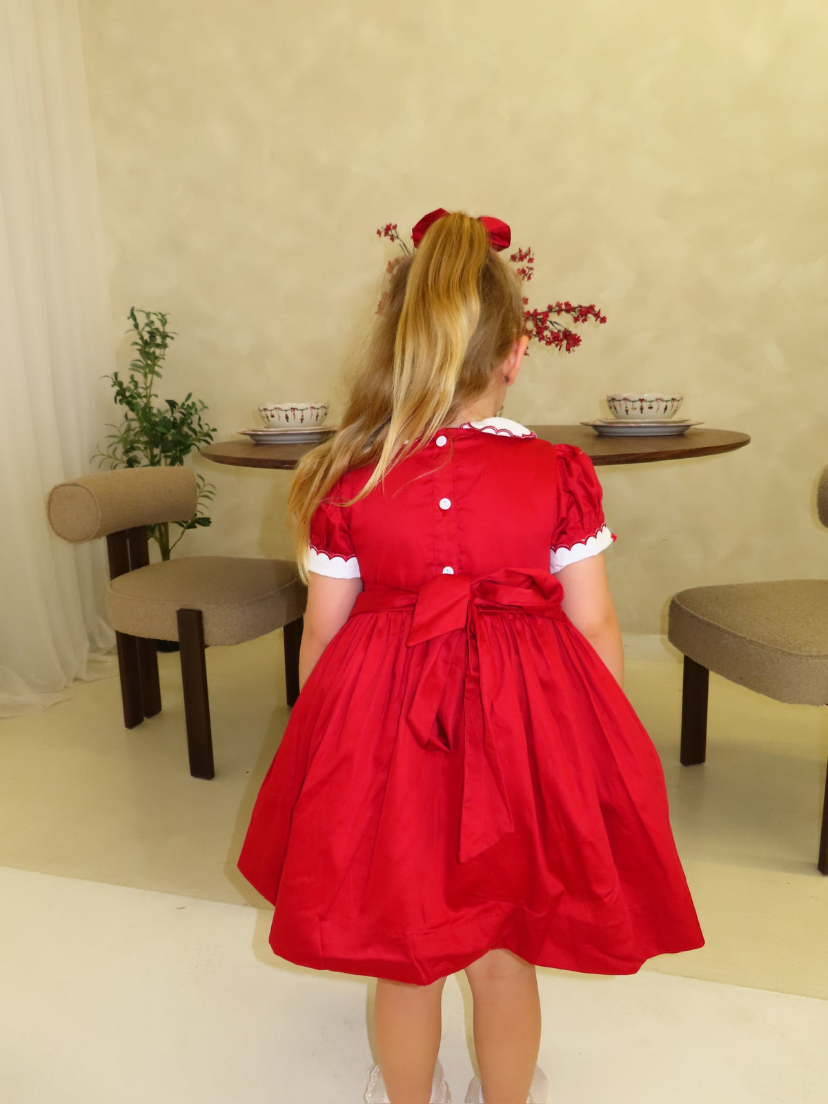 Christmas Exclusive Red Smock
