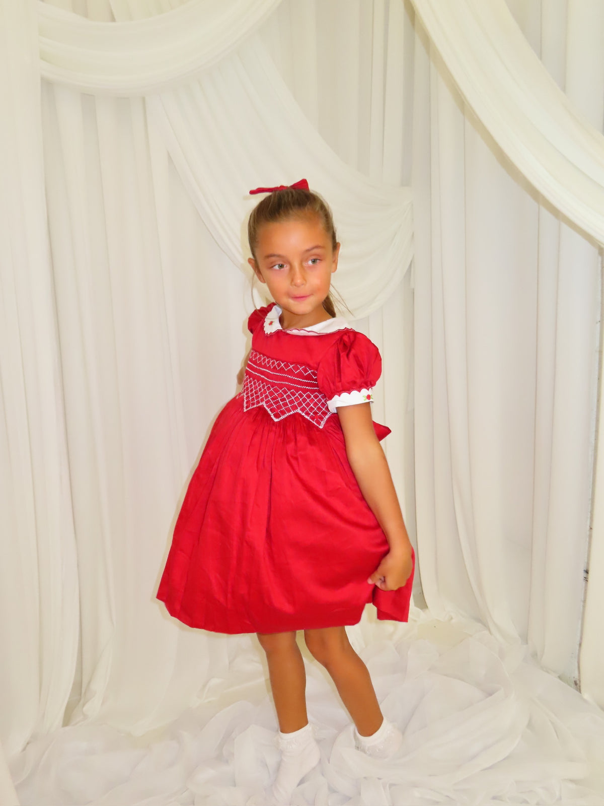 Christmas Exclusive Red Smock