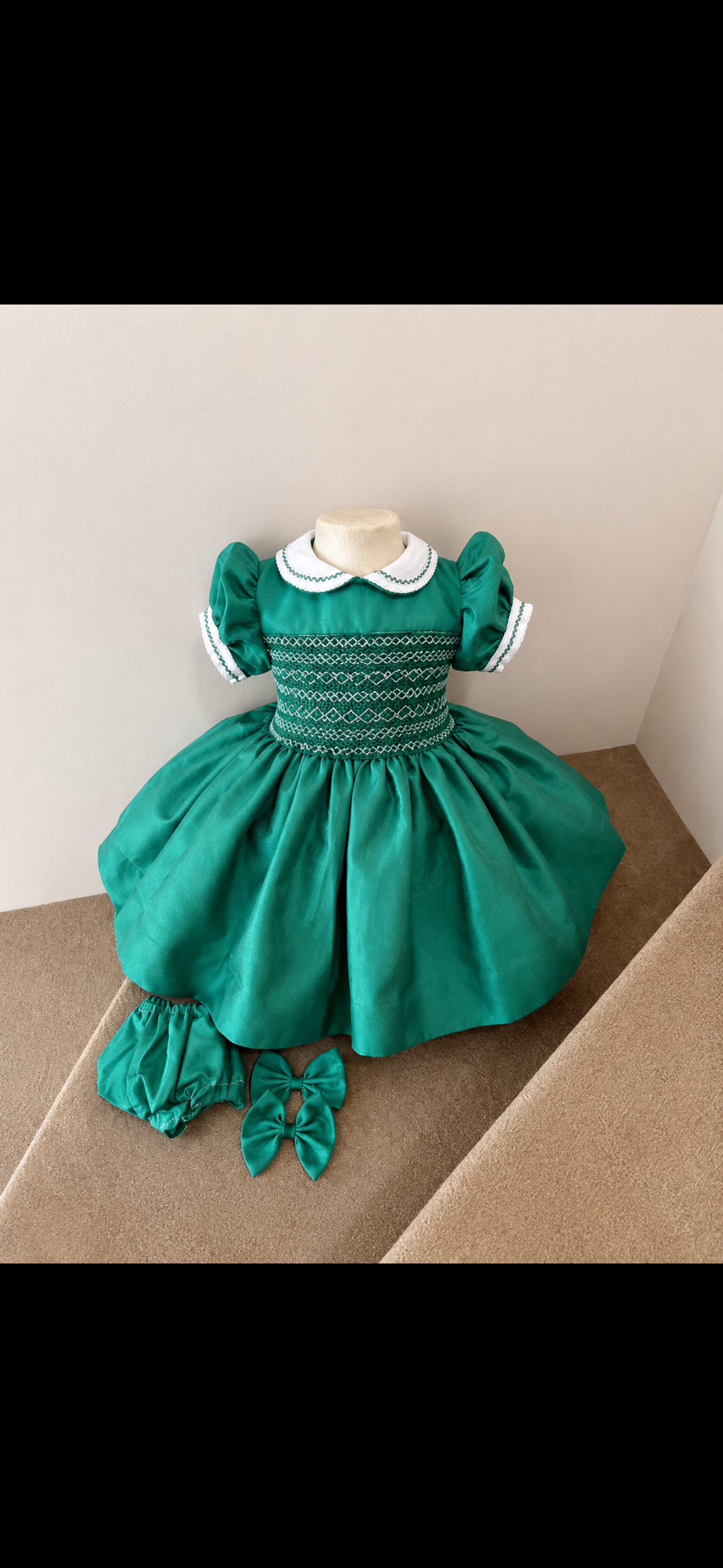 Green Smock Dress