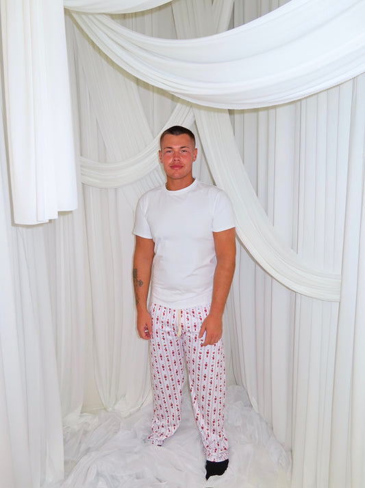 Mens Red Nutcracker Christmas PJs